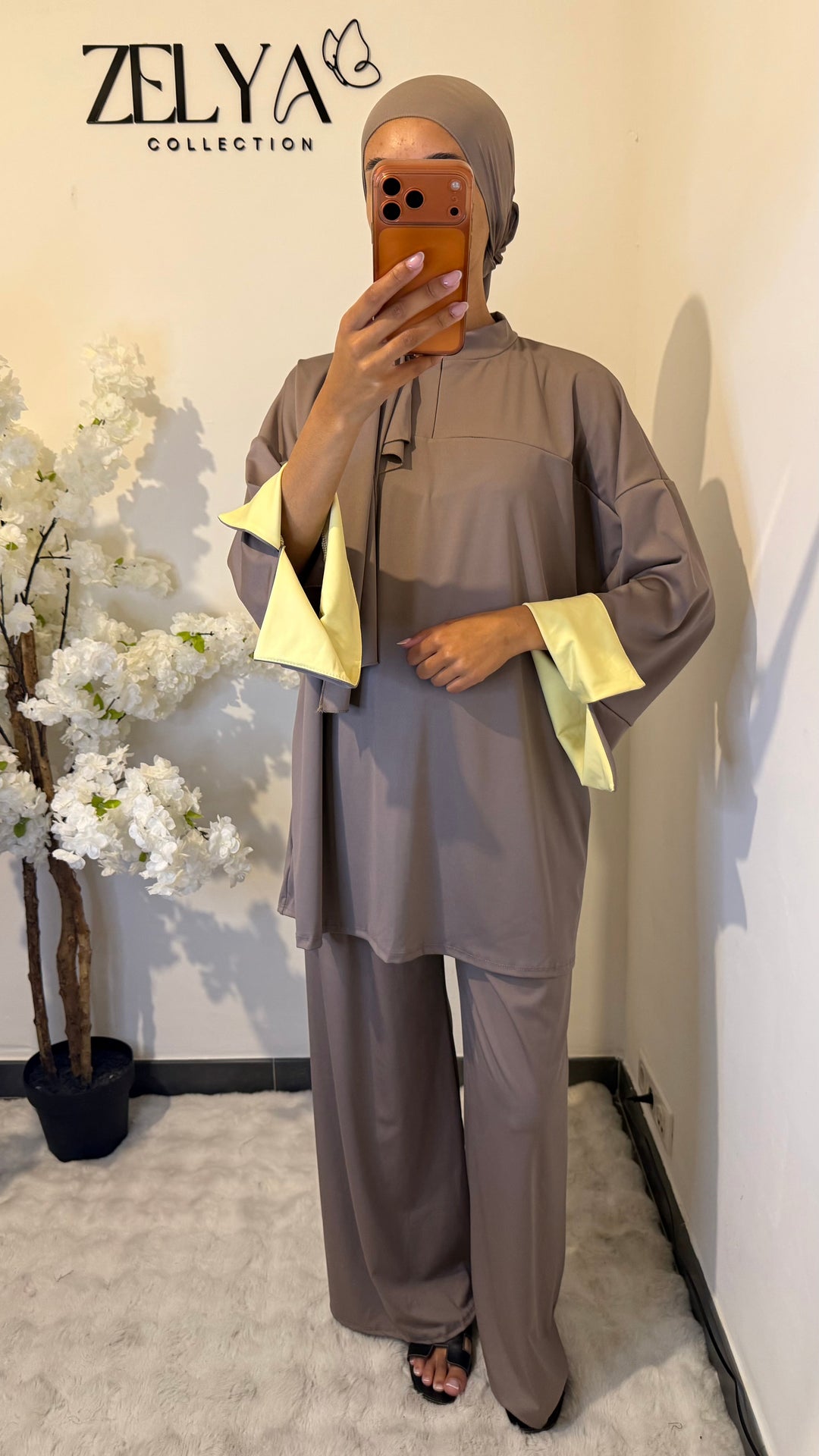 Burkini avec zip