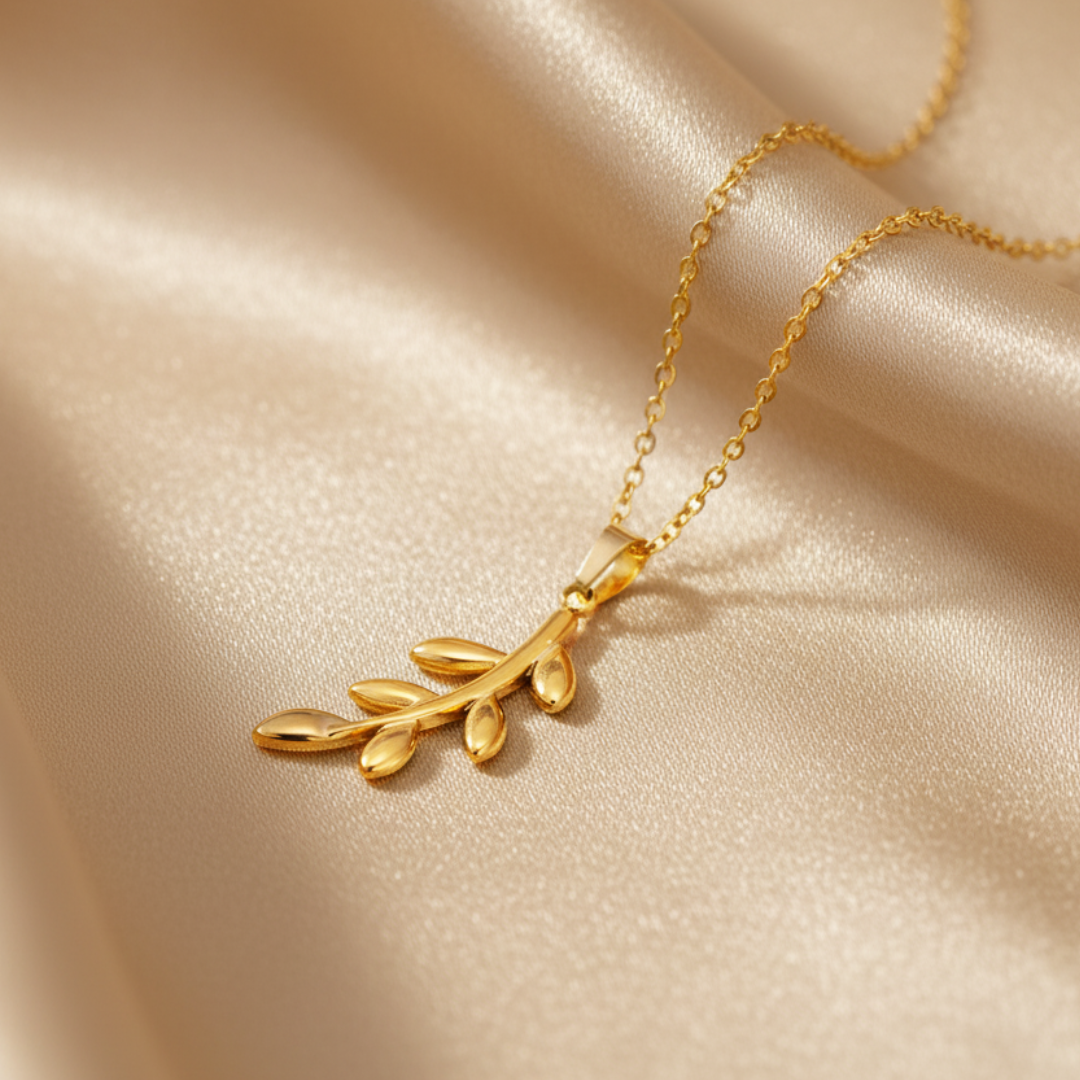 Collier de branches d’olivier Palestine